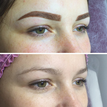 Пудрове напилення брів
                    Мастер перманентного макияжа Дзвенислава Гритчук Львов