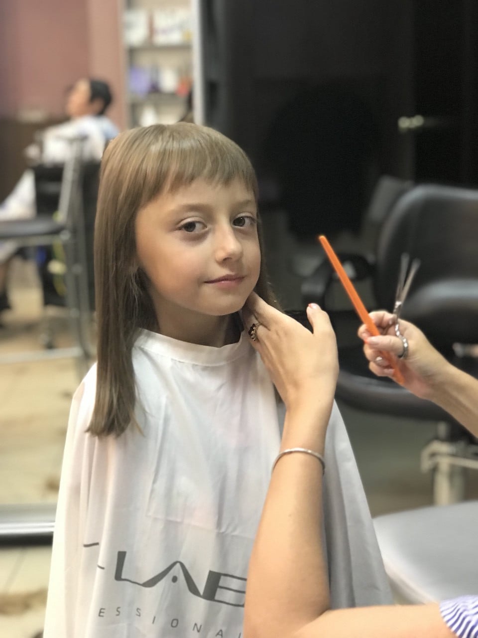 Стрижка з чолкою дитяча для дівчинки, фото - Перукар Светлана Бычкова