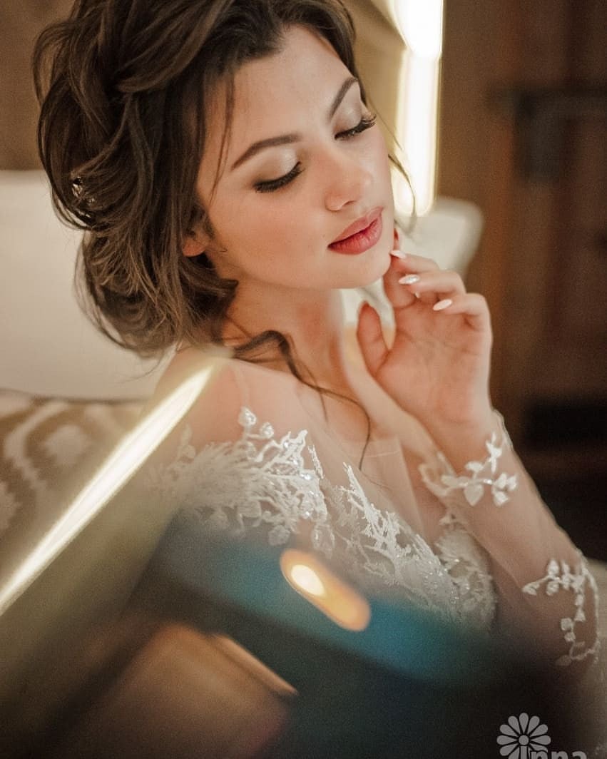 Свадебный макияж нюдовый нежный, фото - Фотограф Инна Тоноян
