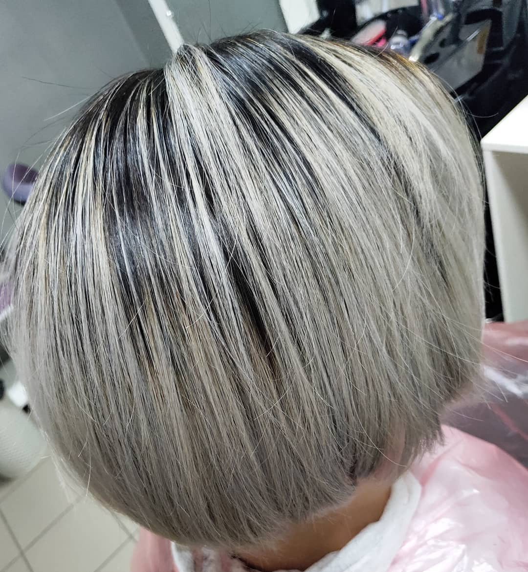 Окрашивание волос в салоне красоты, фото - Салон красоты MiloslavSky