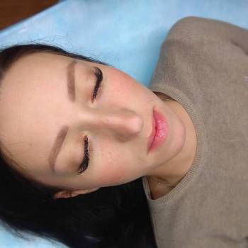 Зажившие брови после одной процедуры