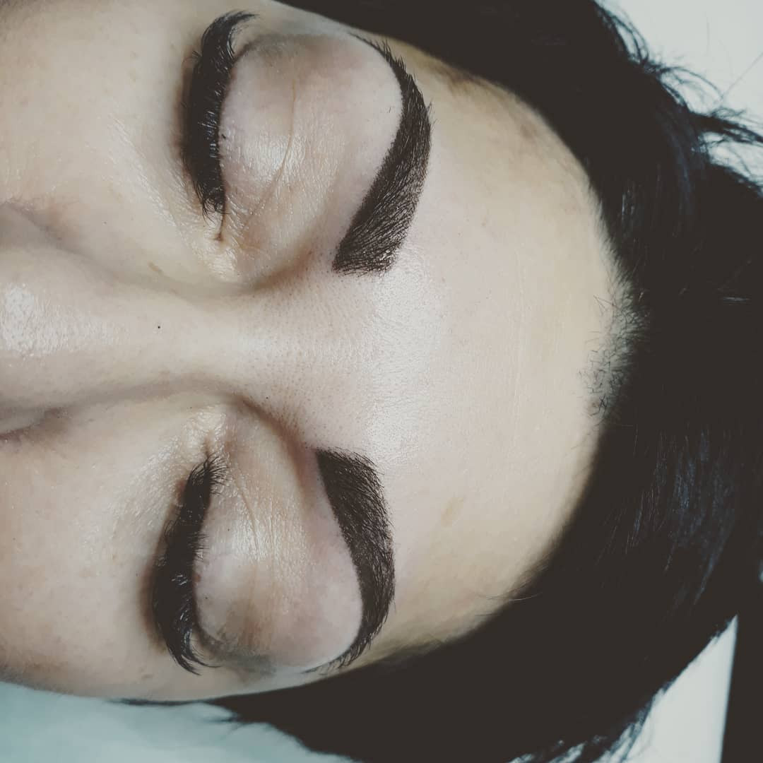 Перманент бровей татуаж перманентный макияж, фото - Студия татуажа Viktoriia Perekos beauty school