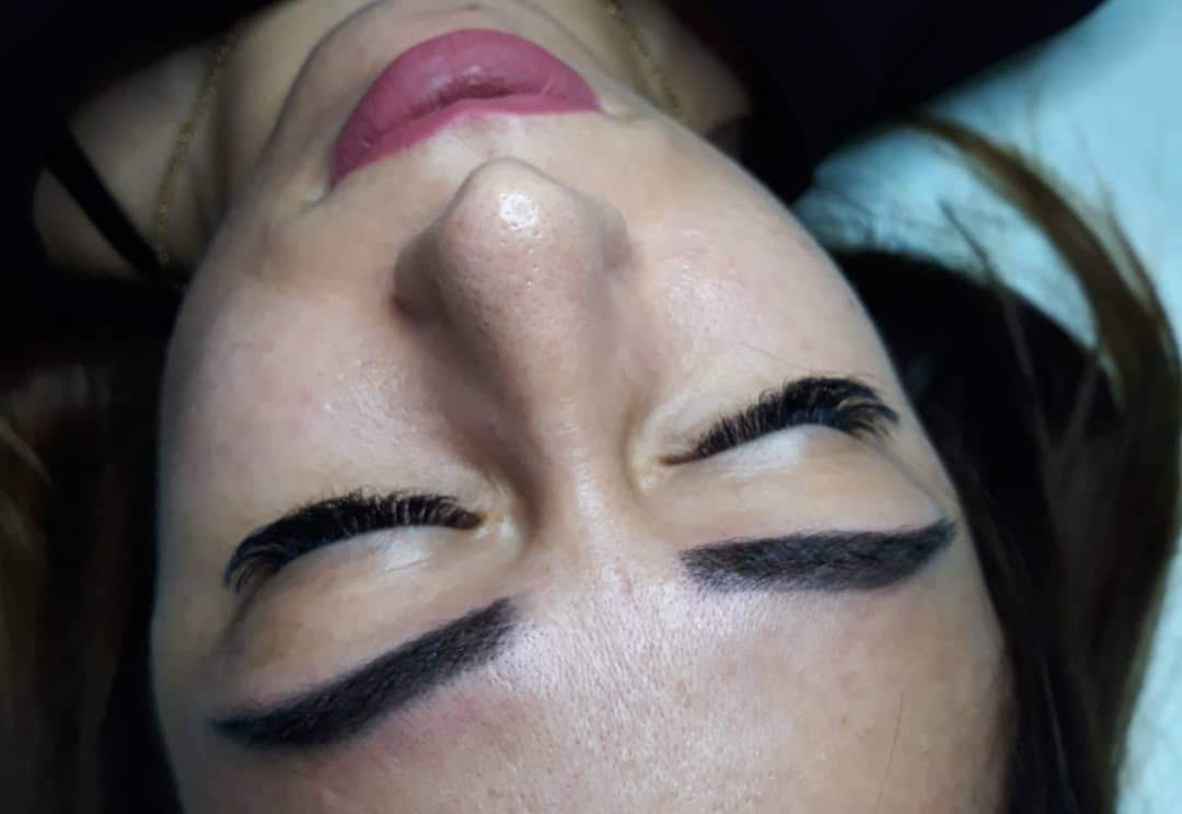 Пудровые брови перманент бровей губ, фото - Студия татуажа Viktoriia Perekos beauty school