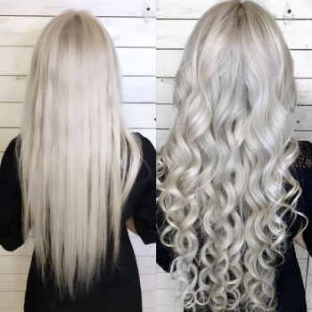 наращивание волос. 