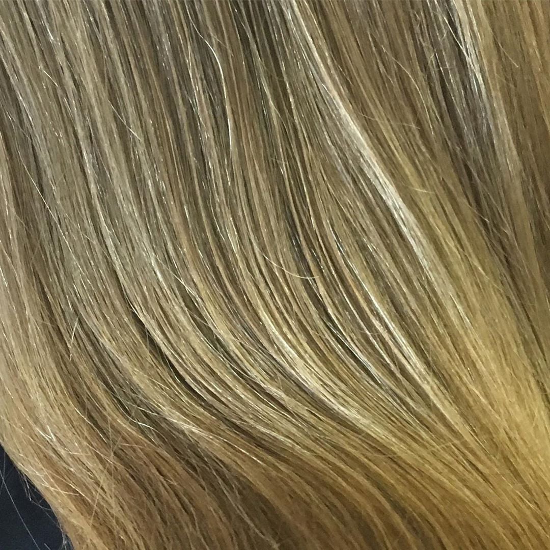 Блонд золотистий мелірування, фото - Студія краси Caramel