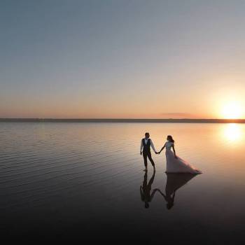фотосессия на закате, фотосессия на море