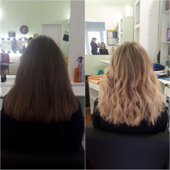 Мелірування, фарбування волосся. Сложное окрашивание волос
                    Перукар Юлия Кривий Ріг