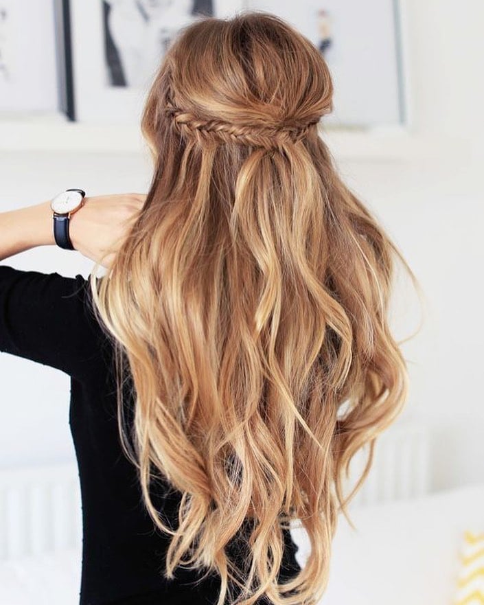 Стрижка на длинные волосы укладка волос блонд, фото - Студия красоты Slavichair