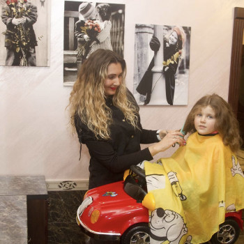 детская стрижка