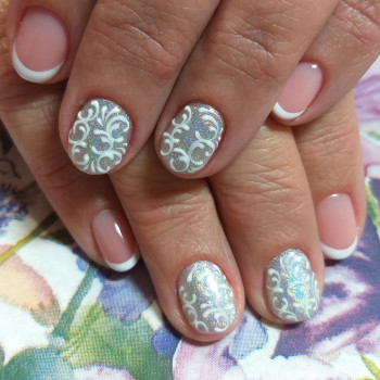 Новогодний маникюр для детей, фото - Мастер маникюра Юлия