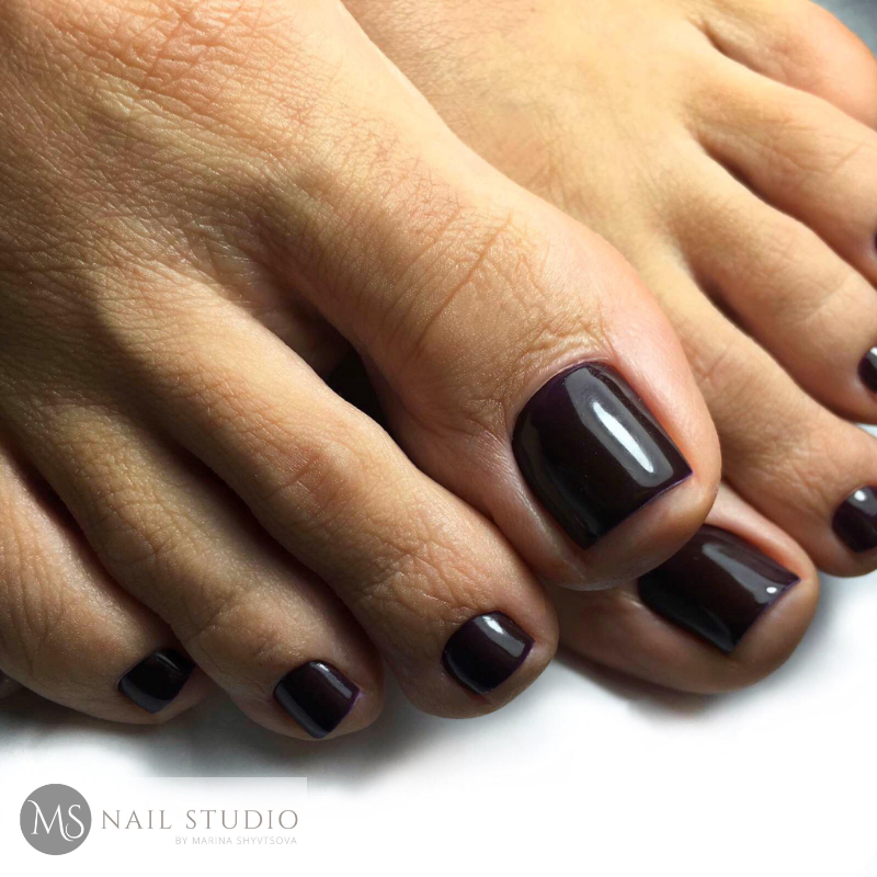 Педикюр красивый модный, фото - Ногтевая студия MS Nail Studio by Marina Shyvtsova