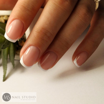 Моделирование френч выкладной
                    Нігтьова студія MS Nail Studio by Marina Shyvtsova Харків