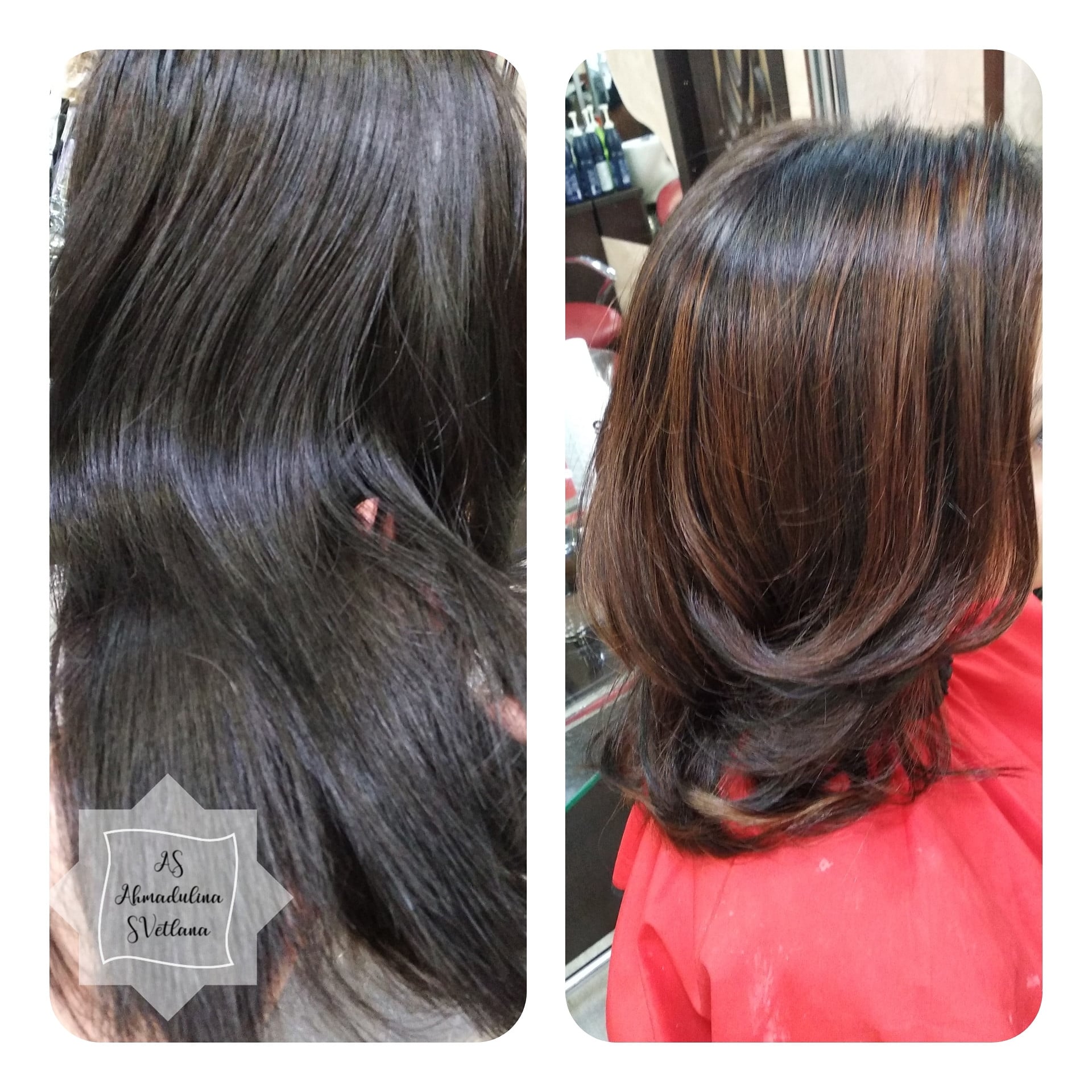 Балаяж мелирование брондирование, фото - Парикмахер-колорист Светлана Ахмадулина