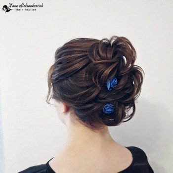 Праздничная, вечерняя прическа
                    Парикмахер-стилист Яна Запорожье