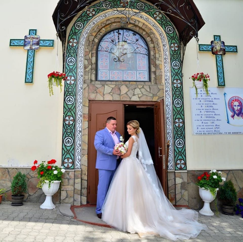 Фотосесія пари весільна з букетом, фото - Фотограф Александр Писаренко