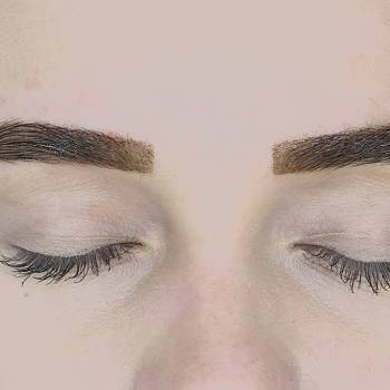 Моделирование+ окрашивание формы стойким красителем 
Для зап