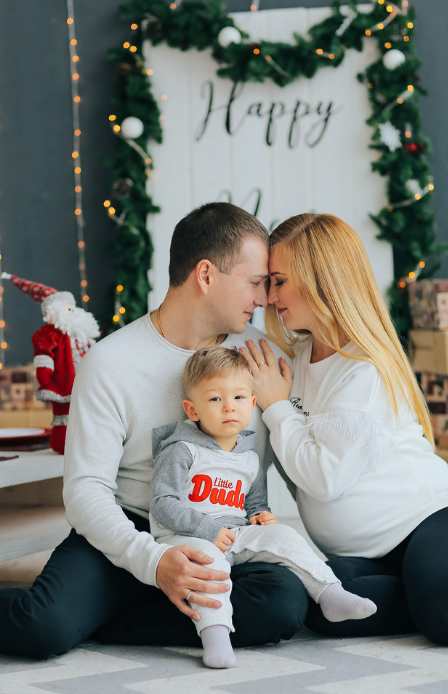 Новорічна фотосесія сімейна дитяча, фото - Фотограф Наталья Сиренко