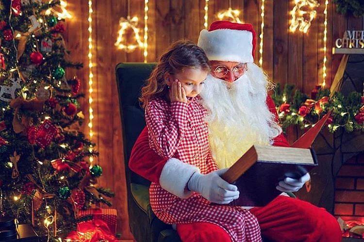 Новорічна фотосесія у студії дитяча, фото - Фотограф Александр Замуруев