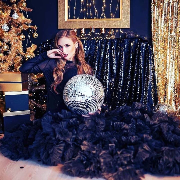 Новорічна фотосесія у студії стильна, фото - Фотограф Александр Замуруев