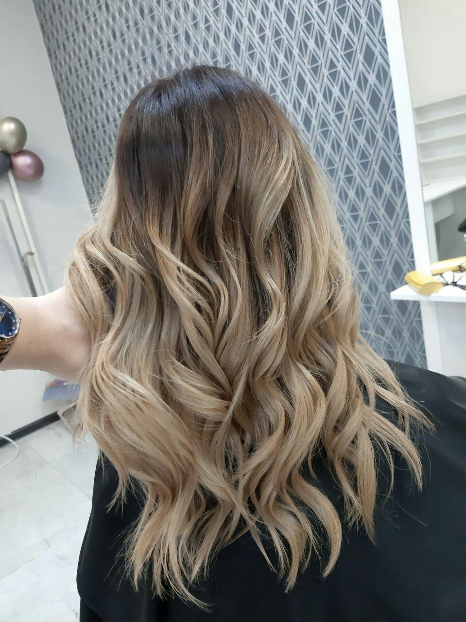 Сложное окрашивание, фото -  Adrian Beauty Salon