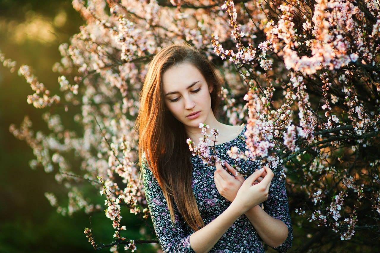 Фотосесія на природі весняна портретна, фото - Фотограф Игорь Худык