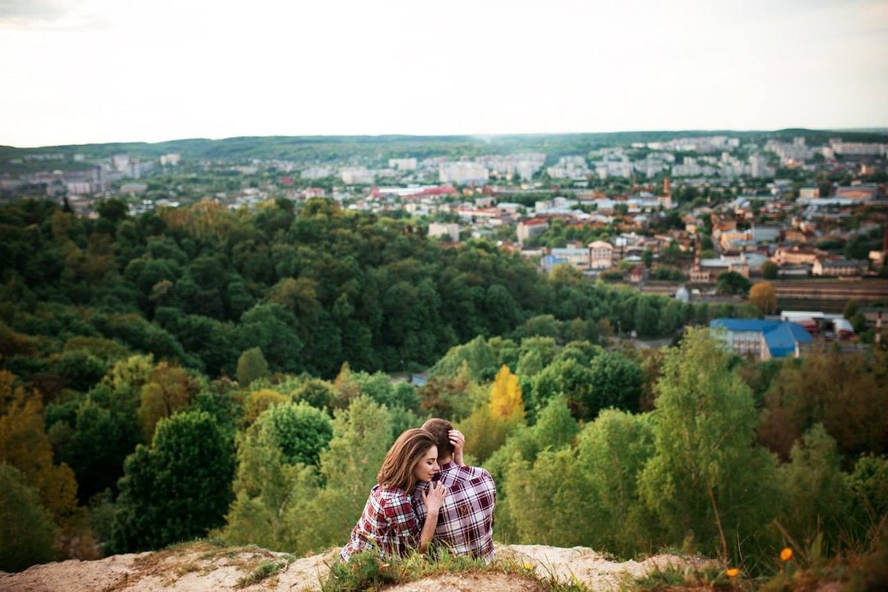 Осіння фотосесія на природі пари, фото - Фотограф Игорь Худык
