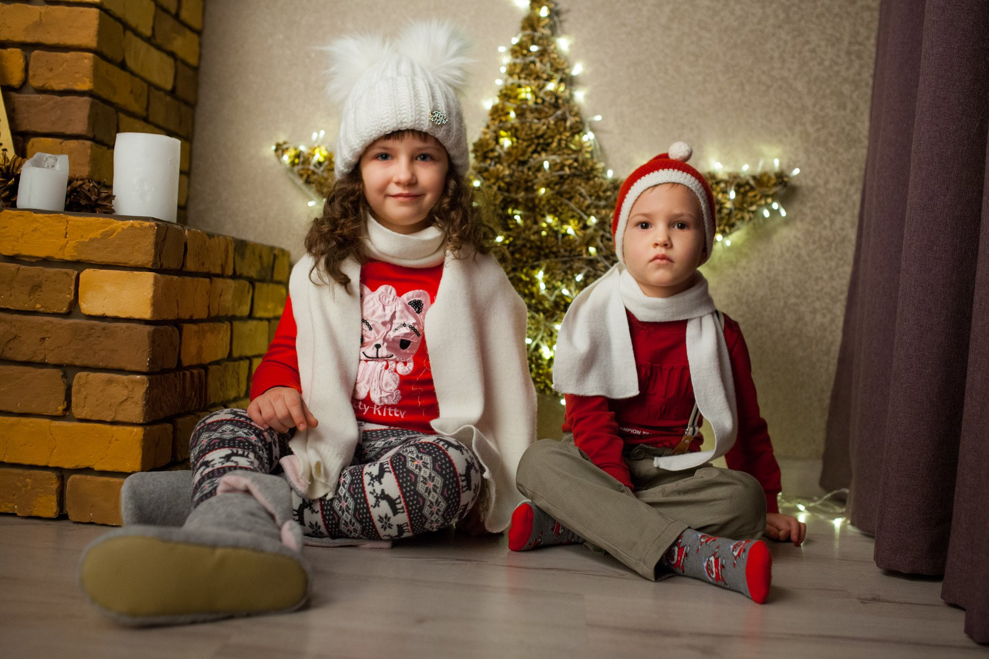 Новорічна фотосесія дитяча, фото - Фотограф Саша Снайпер