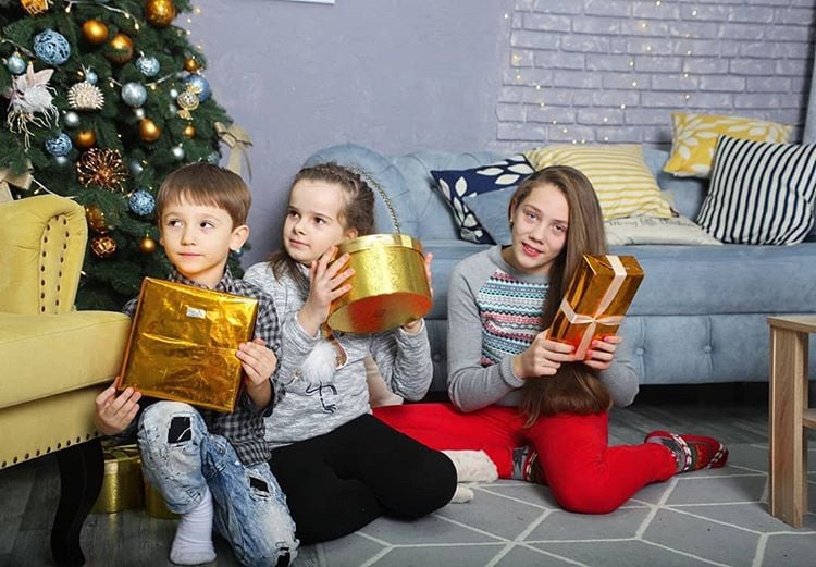 Новорічна фотосесія сімейна дитяча, фото - Фотограф Татьяна Громова
