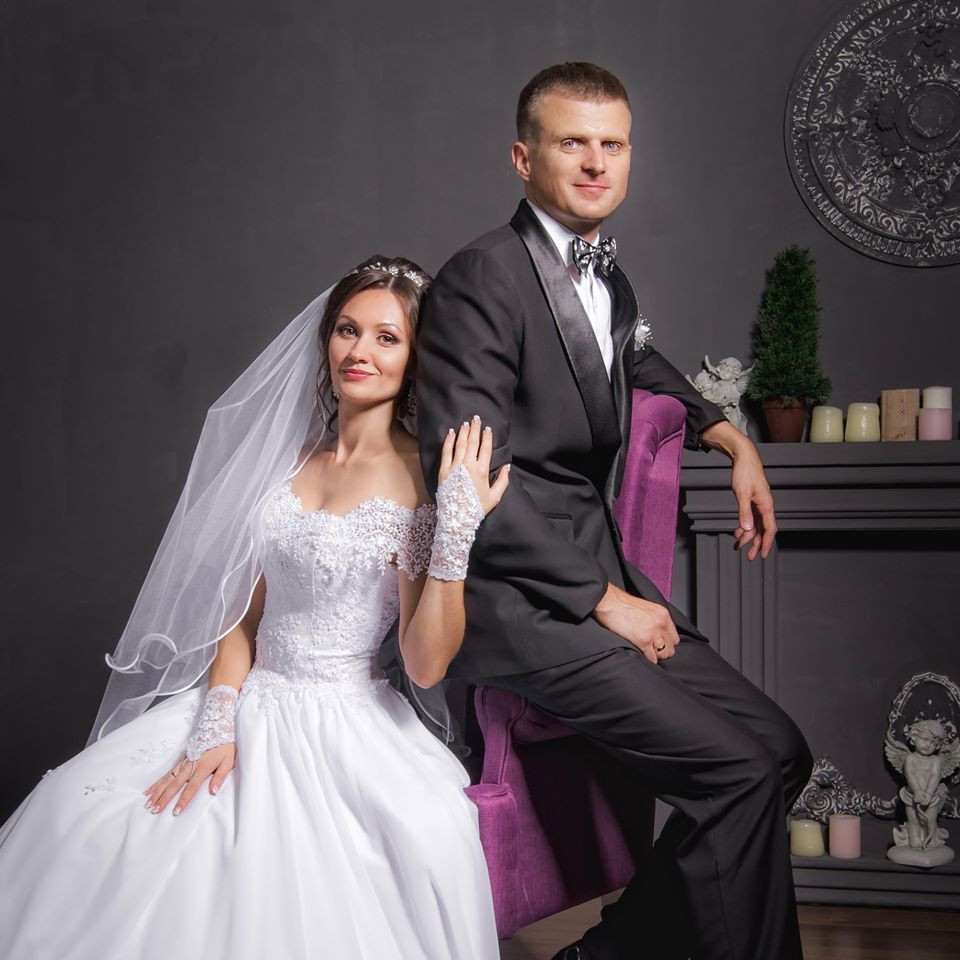 Фотосесія у студії пари весільна, фото - Фотограф Дмитро Годза