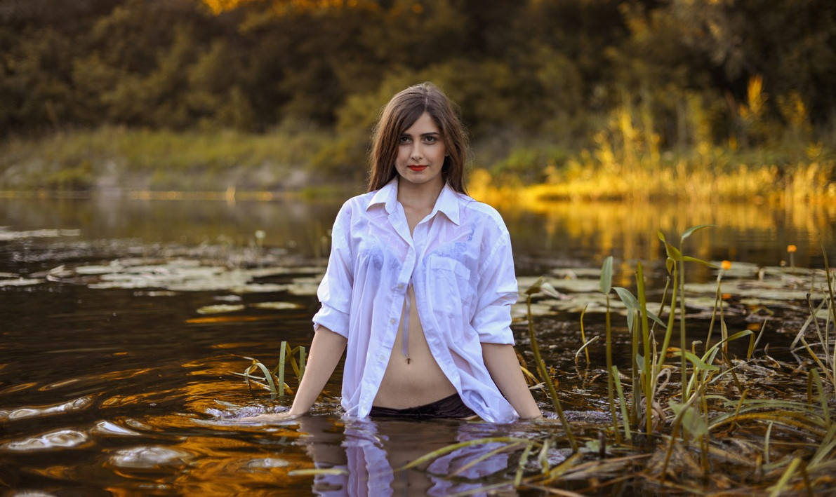 Фотосессия на речке, фото - Фотограф Денис Будаков