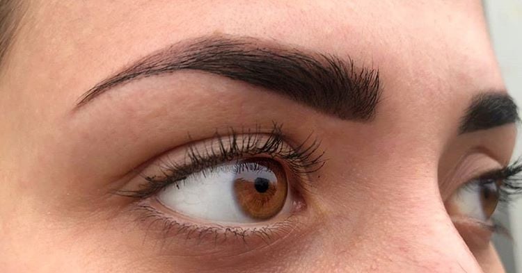 Перманент бровей татуаж перманентный макияж, фото - Парикмахер Диана