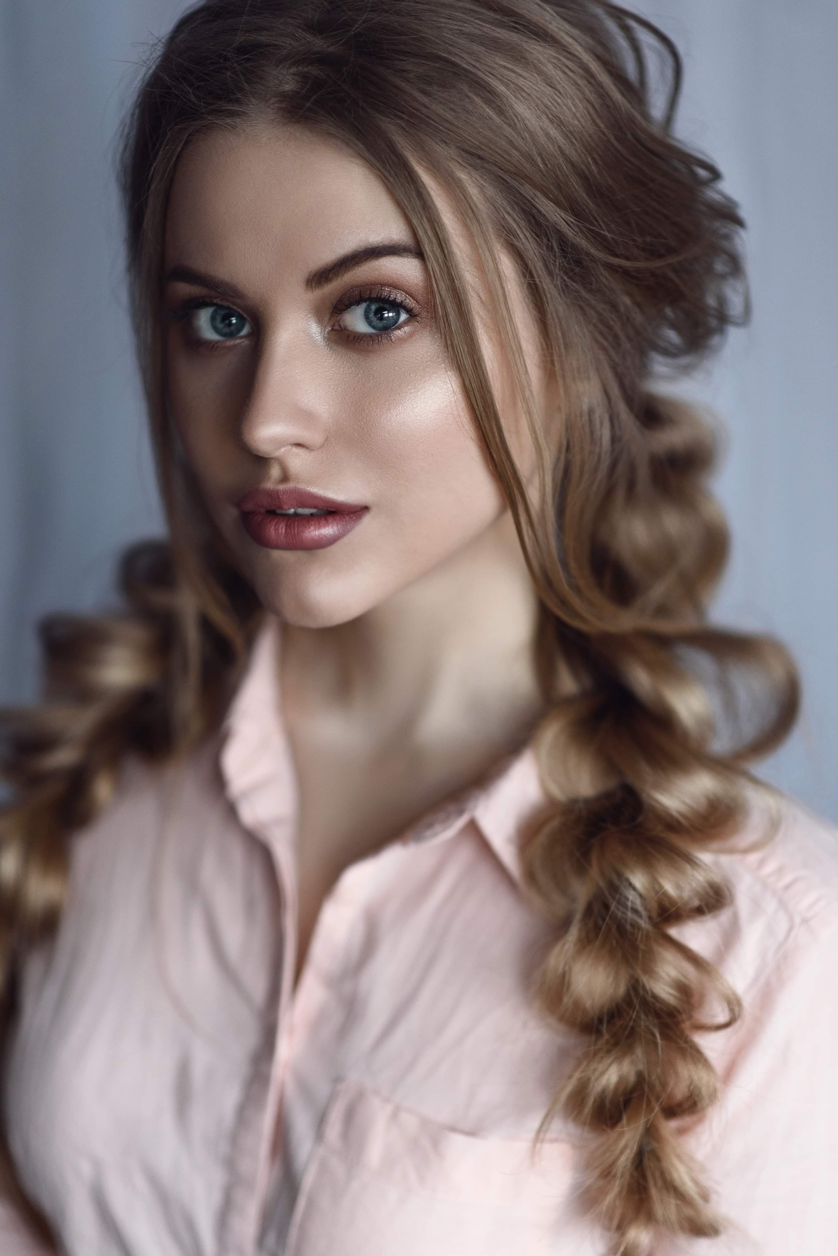 Ніжна фотосесія у сорочці портретна, фото - Студія краси BONBON