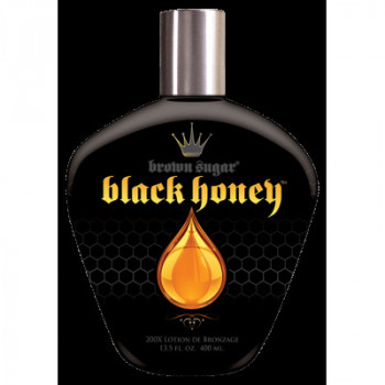 Крем для загара в солярии BLACK HONEY 200X на основе маточного молочка, быстрый загар и максимальный уход за кожей, 400 мл