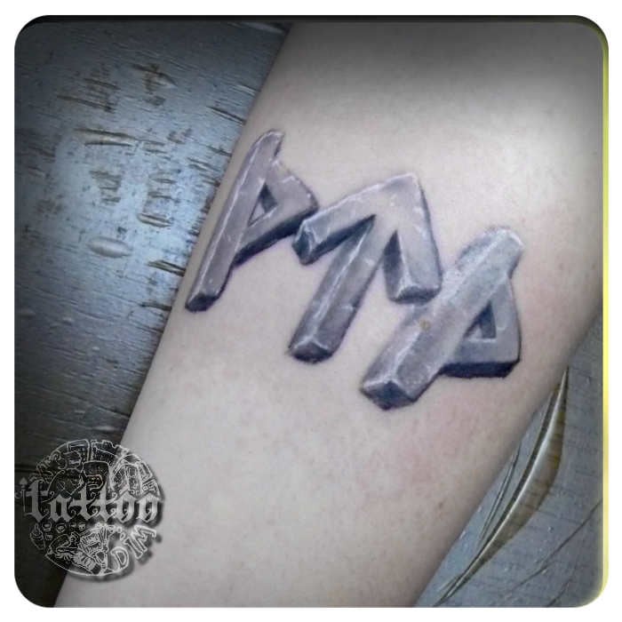 Руны, фото - Тату салон TATTOO XTZ