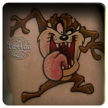 Тату кольорові мультяшні, фото - Тату салон TATTOO XTZ