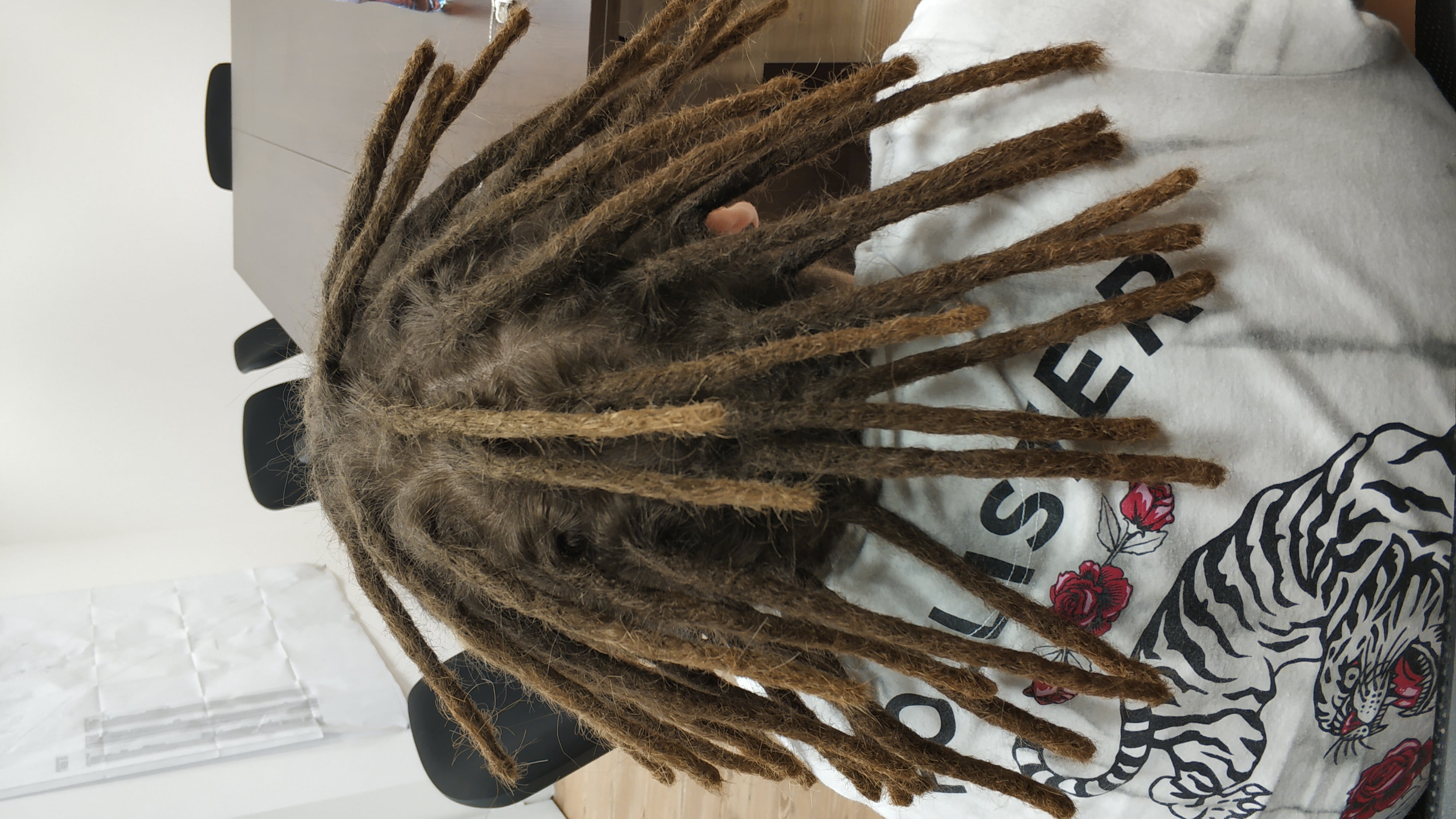 Заплетение натуральных дредов., фото - Парикмахер Dreadlocks Lab