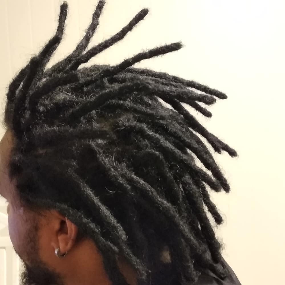 Мужская стрижка модная дреды, фото - Парикмахер Dreadlocks Lab