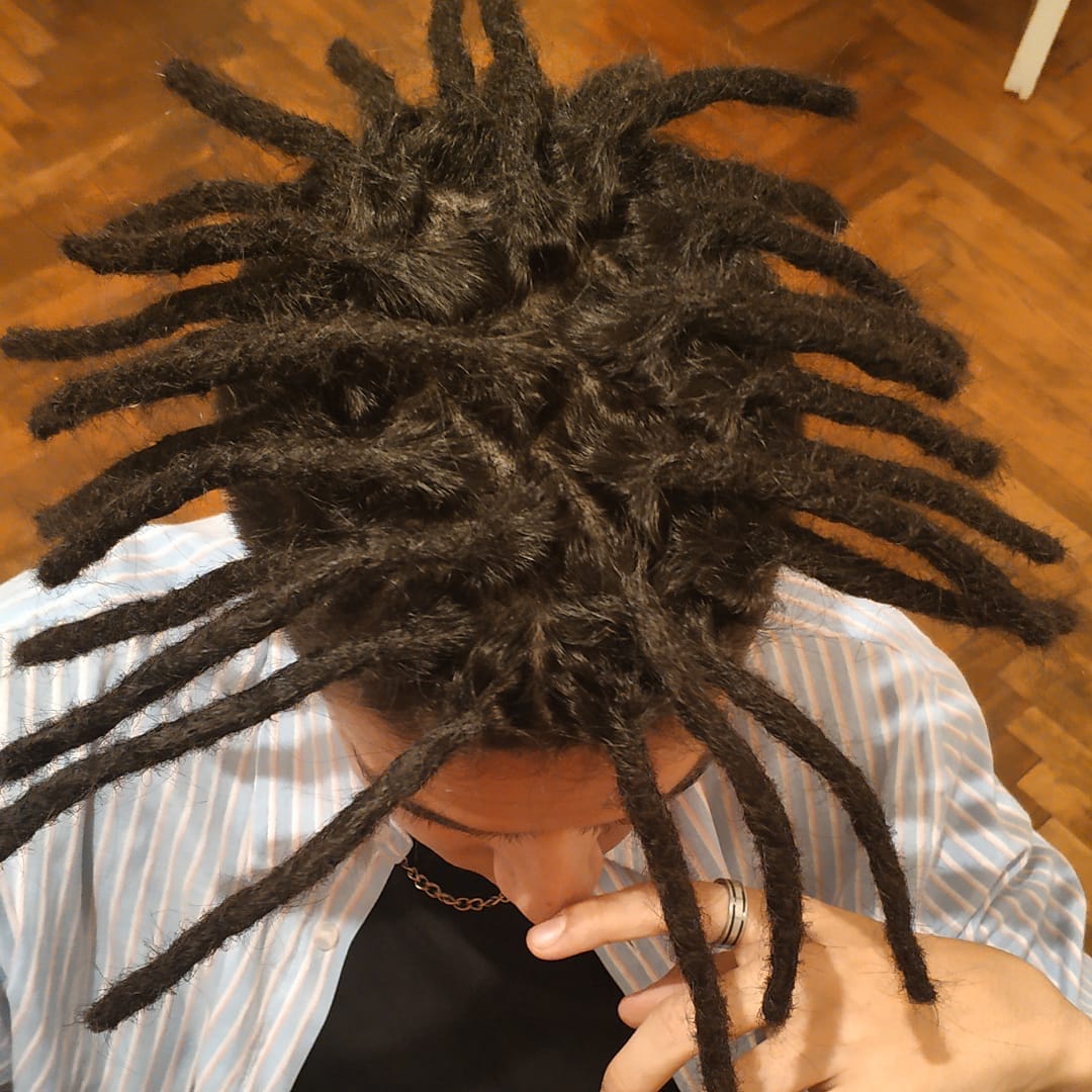 Стрижка на длинные волосы дреды кудрявые, фото - Парикмахер Dreadlocks Lab