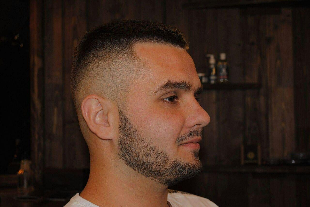 Мужская стрижка на короткие волосы фейд, фото - Студия красоты BODHI short haircuts