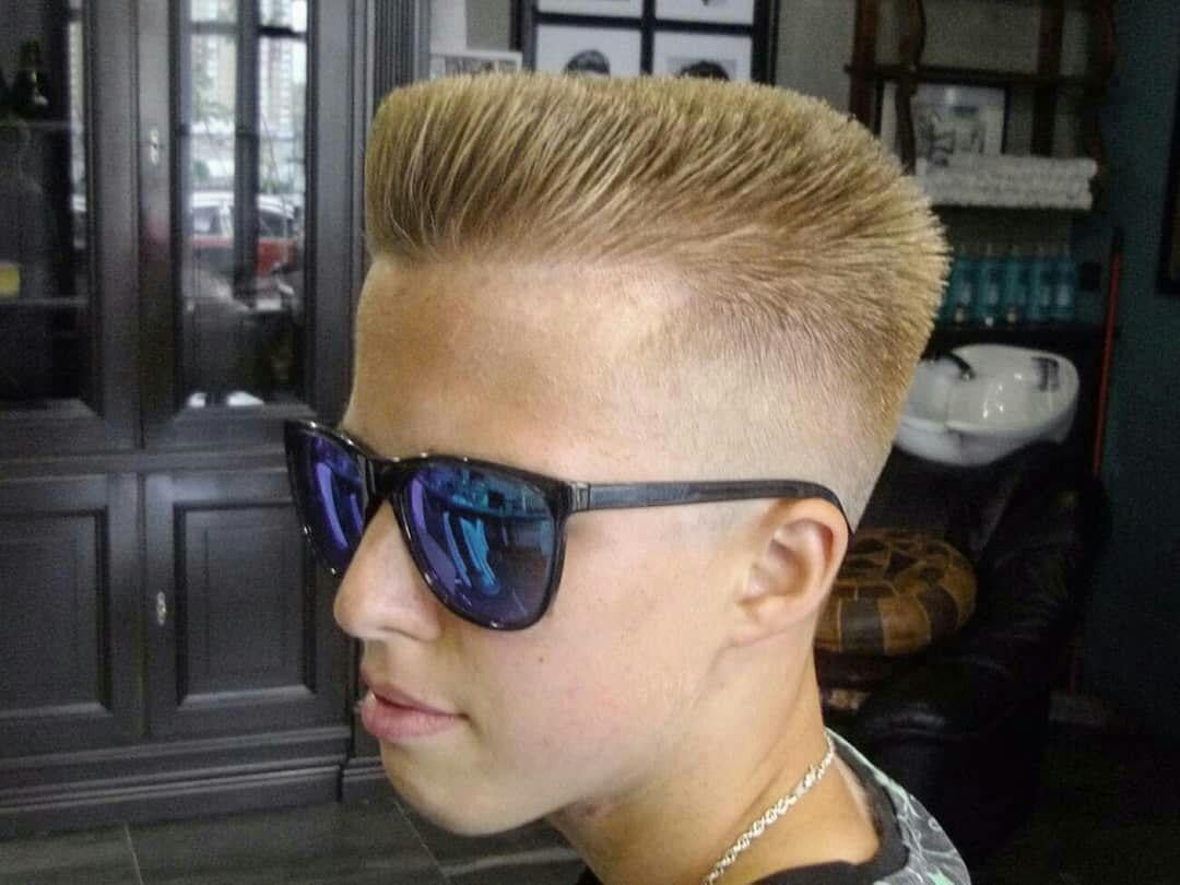 Мужская стрижка на короткие волосы фейд, фото - Студия красоты BODHI short haircuts