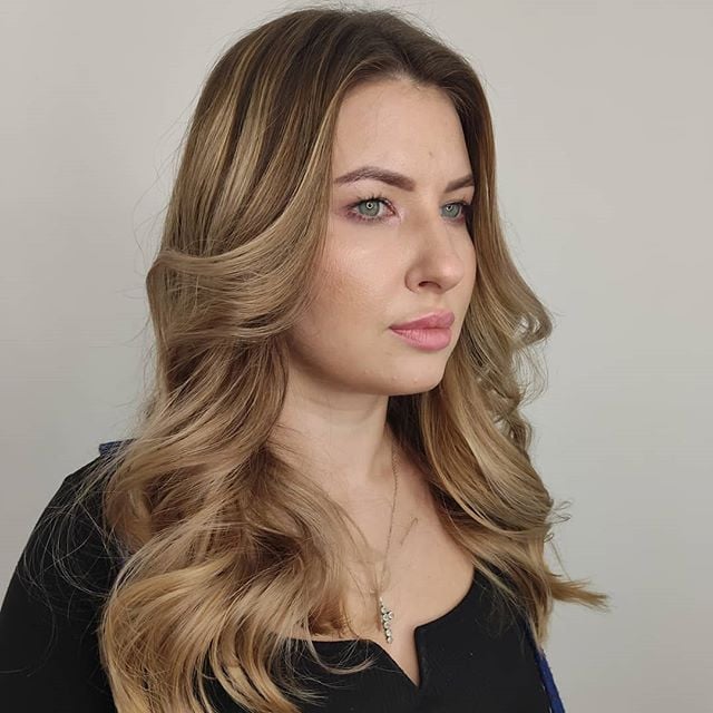 Стрижка на длинные волосы женская укладка волос, фото - Парикмахер Ирина Денисенко