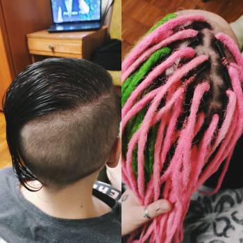 Заплетение д.е дредов