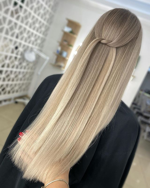 Стрижка на длинные волосы женская укладка волос, фото - Студия красоты Beauty Lab