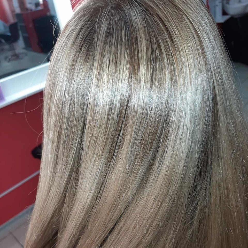 Стрижка на довге волосся жіноча складне фарбування, фото -  Volik Hair