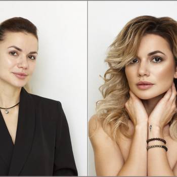 Стильная укладка и макияж для телеведущей Татьяны Будь.