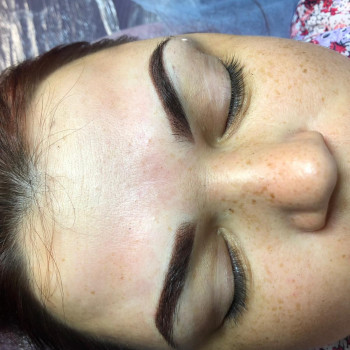 Перманентный макияж бровей
                    Тату майстер Анастасия Боярская Одеса