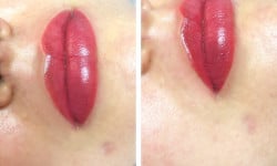 Перманентный макияж губ Тату майстер Анастасия Боярская Одеса