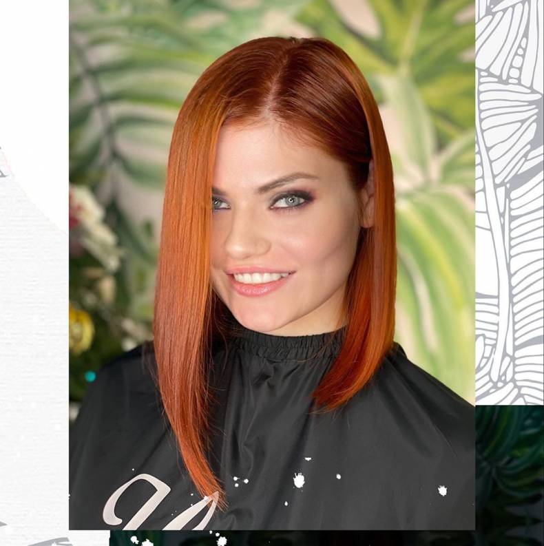 Стрижка боб женская удлиненная, фото - Студия красоты Hair Club