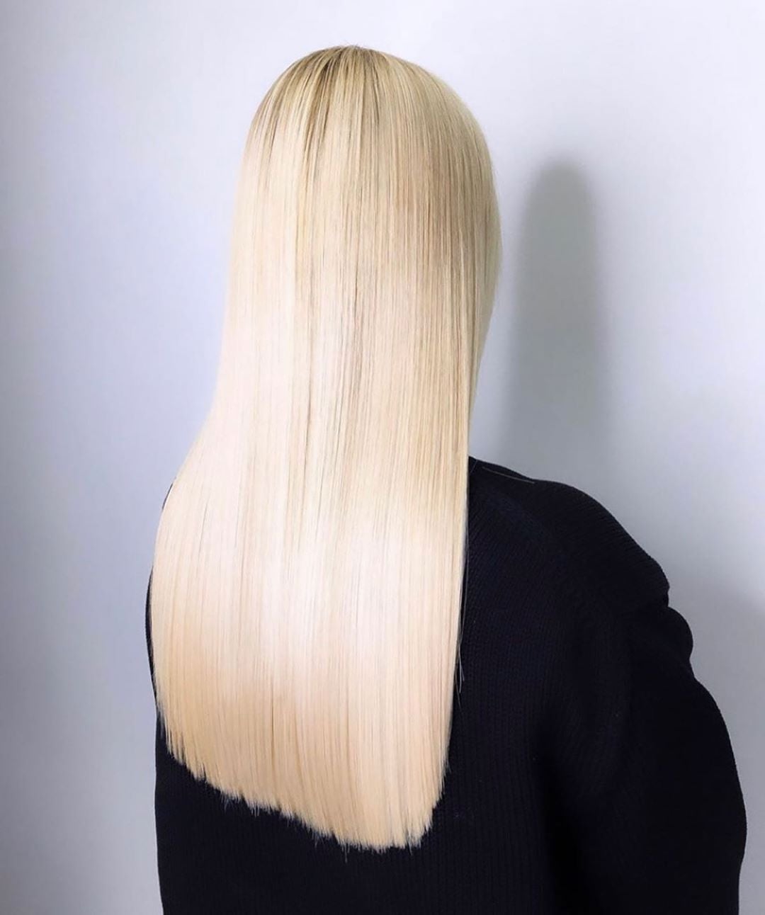 Стрижка на длинные волосы укладка волос блонд, фото - Студия красоты Keratin Beauty