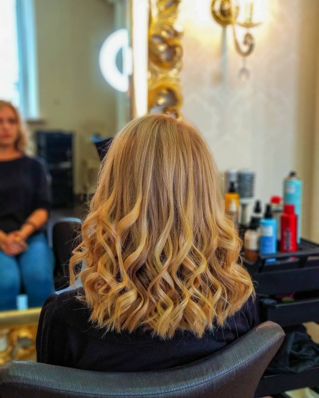 Стрижка на середнє волосся жіноча укладка, фото - Студія краси Shcherbina Beauty
